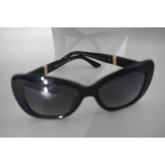 Versace VE 4305Q Gold Medusa emblem Greca design Luxury Black acetate frame, UV main image 5